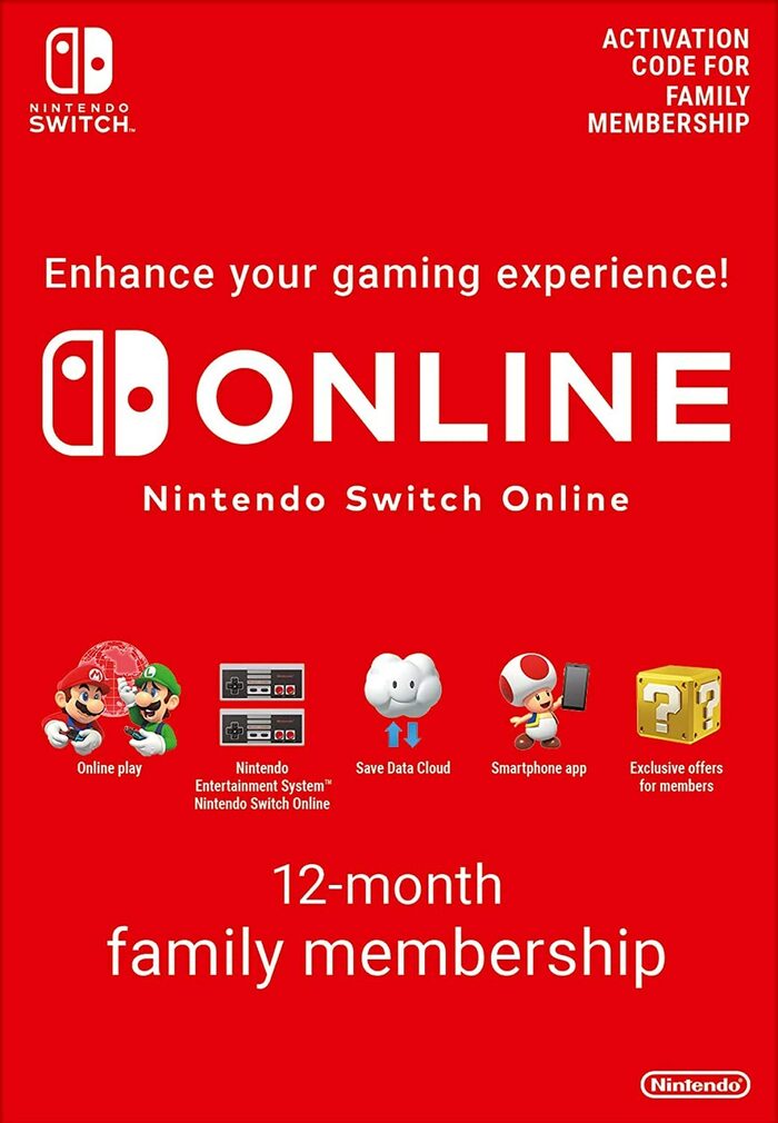 Nintendo Switch Online Family Membership